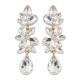 thumbnail image 1 of Pendientes Party Hoops chapados en oro fantástico con cristales, 1 of 3
