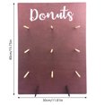 thumbnail image 4 of Inteprter 1 Juego de tablero de donas reutilizable exquisito fácil de instalar soportes de donas para el hogar para de postre decoración de Decoración del hogar, 4 of 6