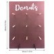 thumbnail image 5 of Advancent 1 juego de donuts de pared hechos a mano premium exquisitos sólidos fáciles de instalar soportes de donuts para de postre boda Decoración del hogar, 5 of 6