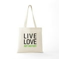 thumbnail image 5 of CafePress - Live Love Art History Tote Bag - Unisex Canvas Tote Bag, Beige, 1-Piece, 5 of 6