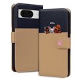 thumbnail image 1 of Compatible avec Google Pixel 8 Étui Portefeuille Motif Animaux Mignons avec Fentes pour Cartes et Rabat, 1 of 5
