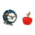 thumbnail image 5 of 2 Pieces Figurine Knick Knack Craft Statue Decorative Ceramic Resin Material for Home Living Room Office Gifts, 5 of 8