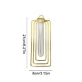 thumbnail image 3 of Minimalist Wall Vase, Gold Iron Hydroponic Planter with Clear Glass for Home and Office Decor, 3 of 6
