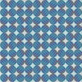 thumbnail image 1 of Ahgly Company Machine Washable Indoor Square Transitional Celeste Blue Area Rugs, 5' Square, 1 of 7