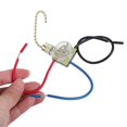 thumbnail image 3 of LEEYNEER Pull String Light Fixture Pull Chain Light Fixture Multi 1Set, 3 of 8