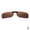 6# Brown, variant on Night Vision Anti Glare Polarized Clip On Driving Glasses UV400 Lens BEST C4L1