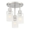 thumbnail image 2 of DESIGNERS FOUNTAIN Cedar Lane 3-Light Semi Flush Mount Ceiling Light, Brushed Nickel, D236M-SF-BN, 2 of 4