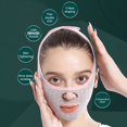 thumbnail image 5 of Fufafayo under $5 V Line Face Strap, Double Chin Reducer Face Strap, V Line Lifting Face Belt for Women and Men, Skin Tightening and Sagging Reduction, Reusable Facial Strap for Sleep and Daily Use, 5 of 7