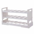 thumbnail image 1 of Caja para guardar huevos, apilable, de gran capacidad, para conservar huevos frescos Blanco, 1 of 9