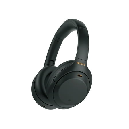 Restored Sony WH-1000XM4 Wireless Industry Leading Noise Canceling Overhead Headphones with Mic for Phone-Call and Alexa Voice Control, Black (Refurbished)