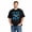 Black-123, variant on Naples Florida Palm Circle Girl Dad Graphic T-Shirt for Men 100% Cotton Soft Breathable Short Sleeve Crewneck Casual Comfort Tee Durable Everyday Wear Gift for Fathers and New Dads
