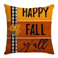 thumbnail image 4 of PENGXIANG Autumn Throw Pillow Maple Leaf Hand-painted Home Cushion Throw Pillow Cover, 4 of 7