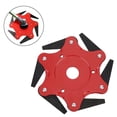 thumbnail image 4 of Trimmer Head, Lawn Mower Head Quick Hard Alloy Long Lasting  For Garden Red,Blue, 4 of 8