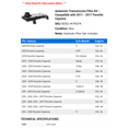 thumbnail image 2 of Automatic Transmission Filter Kit - Compatible with 2011 - 2017 Porsche Cayenne 2012 2013 2014 2015 2016, 2 of 2