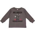 thumbnail image 3 of Inktastic Physician Assistant Daddy Baby Gift Boys or Girls Long Sleeve Toddler T-Shirt, 3 of 5