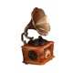 thumbnail image 5 of Dollhouse Gramophone Model Model Model Life Scene Fonograph Fonograph Play Play Toy For Teatable Playhouse Kitchen, 5 of 9
