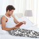 thumbnail image 5 of Fotbe Hand Drawn Snake Pantalones de Pijama para Hombre, Pantalones de Dormir, Pantalones de Casa con Cintura Ajustable y Bolsillos-Small, 5 of 6