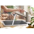 thumbnail image 3 of Grifo de cocina hansgrohe Zesis de acero inoxidable con pulverizador, 3 of 5