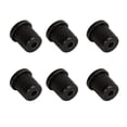 thumbnail image 4 of Guitar String Through Body, Durable 6Pcs Brass Replacement Practical Guitar String Ferrules  For Bass Black, 4 of 8