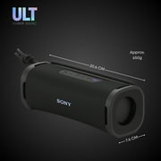 Sony ULT FIELD 1 Bluetooth Wireless Portable Speaker with Echo Canceling Technology (Black, 2-Pack) Bundle (2 Items)