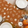 thumbnail image 5 of Fall Table Runner 13x72 Inch Orange Maple Leaf Watercolor Vintage Autumn Table Runner Fall Dining Table Decor for Home Thanksgiving Harvest Party Decorations, 5 of 6