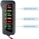 thumbnail image 2 of Probador de batería digital de coche de 12 V, alternador, analizador de batería con indicador LED para coche, motocicleta y camión., 2 of 5