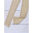 thumbnail image 7 of Aislor Kids Girls Long Sleeve Bodysuit Full Body Unitard Ballet Dance Gymnastics Leotard Dancewear Nude 8-10, 7 of 7