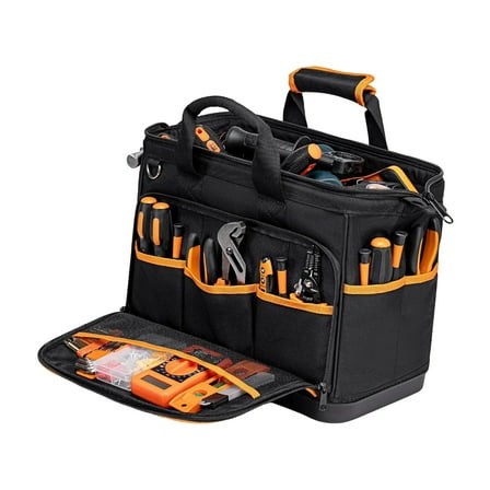 Portable Tool Bag for Men Wide Opening Tool Storage Tool Organizer Bag for Tool Storage Handbag for Screwdriver