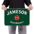 thumbnail image 4 of Placa Metal Vintage Jameson Pintura Hierro Rectangular Arte La Pared 30x40cm, 4 of 9