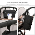 thumbnail image 6 of SPEKSEE Portable Diaper Changing Pad - Outdoor Travel Foldable Waterproof Diaper Bag with Shoulder Strap and Wet Wipes Pocket, 6 of 7