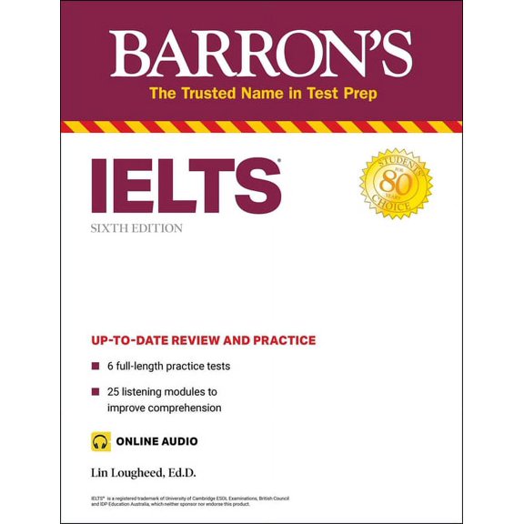 Barron's Test Prep: IELTS (with Online Audio) (Paperback)