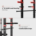thumbnail image 6 of HighSound Power Cage Squat Rack Stands Gym Equipment 1000-Pound Capacity Exercise Olympic, 6 of 6