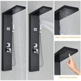 thumbnail image 5 of Zovajonia Shower Panel Tower System ,  Stainless Steel Shower Tower , Waterfall Showerhead, Shower Jets,  Rain Shower System Oil Rubbed Bronze, 5 of 7