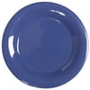 Get Wp-5-Pb Diamond Mardi Gras 5 1/2" Peacock Blue Wide Rim Round Melamine Plate - 48/Case