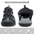thumbnail image 3 of CAMEL Men's Hiking Sandals Waterproof Breathable Sandals Closed Toe Water Sandals Beach Shoes, 3 of 8
