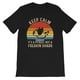 thumbnail image 1 of Camiseta de marca para hombre Tee Pitbull Humor Keep Calm es un Pitbull no un maldito regalo Camiseta para hombre y mujer camisetas talla europea, 1 of 7