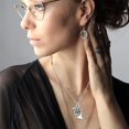 thumbnail image 1 of UPGRATOR 2Ud Collar Con Colgante De Trompa En Metal Plateado Moderno Para De, 1 of 7
