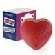 thumbnail image 2 of 1 paquete, Inventiv 30 segundos Módulo de grabadora de sonido de voz para juguetes de lujo, corazón de peluche relleno animal corazón grabable, grabar mensajes personalizados (rojo), 2 of 2