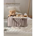 thumbnail image 4 of Cesta para pañales Blissful Diary Baby Sand con asa, 4 of 8