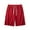 Wine Causal for Men, variant on hopeusnice Men's Cotton Linen Sweat Shorts Casual Beach Workout Activewear Elastic Waist Drawstring Lounge Shorts Solid Color Shorts Pants Pants Pockets Summer Wine L
