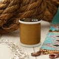 thumbnail image 5 of Miyuki Beading Thread – Pre-Waxed Nylon String for Stringing Projects, 50 Meter/55 Yard Spool, Gold Color, .2mm Diameter, Made in Japan, 5 of 7
