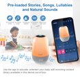 thumbnail image 2 of VTech BC8313 V-Hush Pro Sleep Training Soother Portable Bluetooth Speaker includes a Professional Sleep Training Program, Colorful One-Touch Night Light and Glow-on-Ceiling Projector that includes pre, 2 of 9