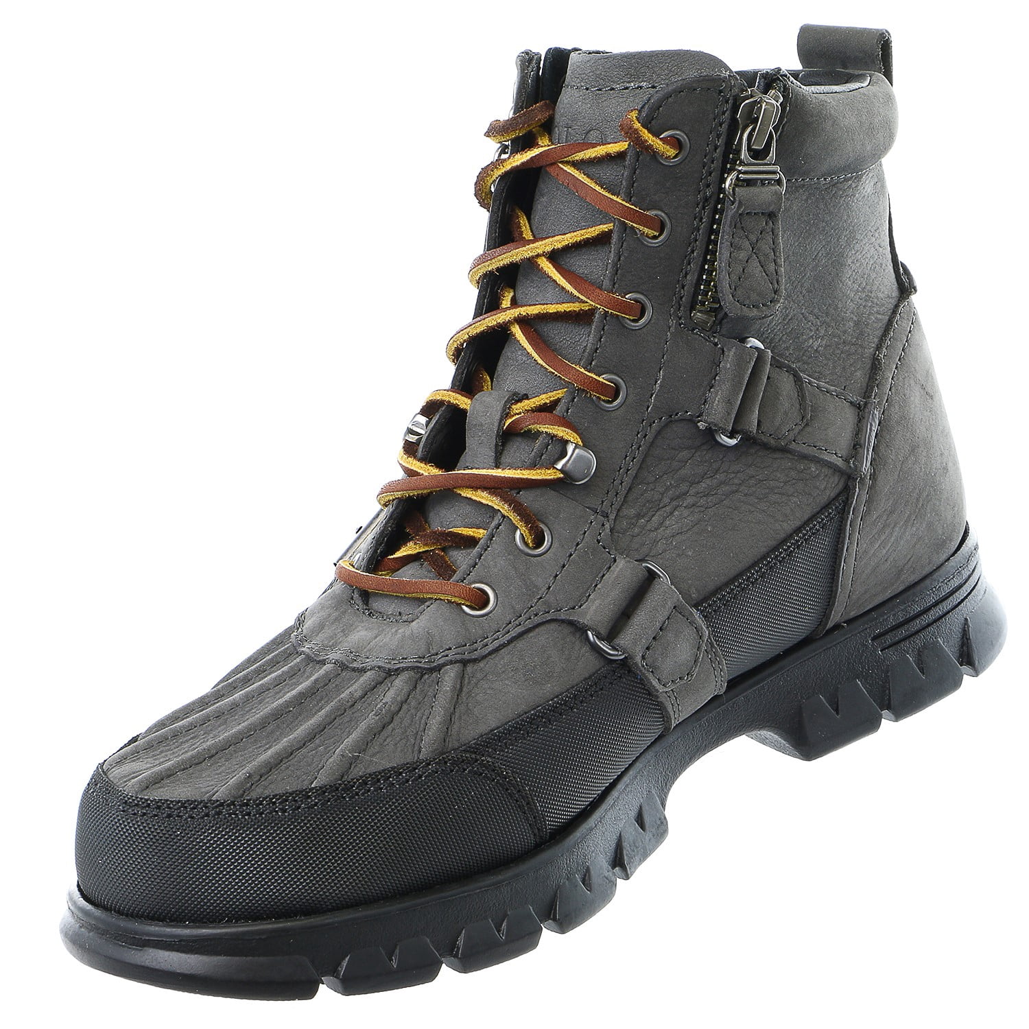 Polo by Ralph Demond Snow Boots Lauren Gray Brown Lace-Up Men\'s 13 Polo Ralph Lauren Gray Solid Boots for Men for Sale | Shop  main image 2