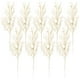 thumbnail image 1 of 10 Uds. Hojas artificiales de purpurina, ramas de purpurina para fiesta de Navidad, hojas de árbol decorativas, suministros para festivales, 1 of 5