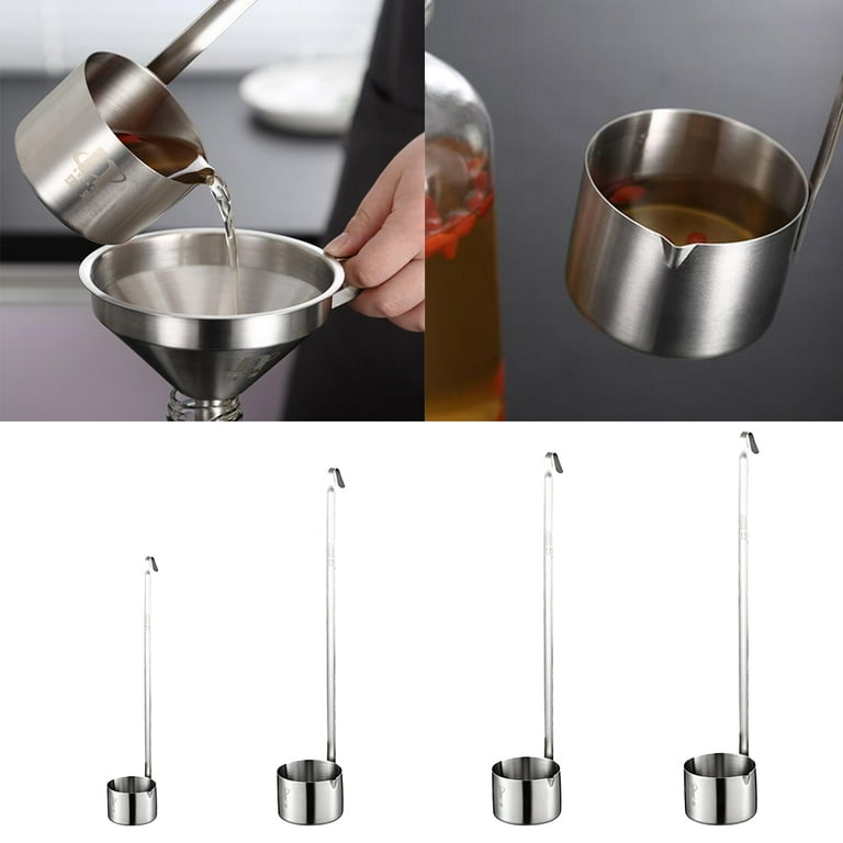 Wet Measure Spoons, Pitcher, & Funnel - The Blind Kitchen