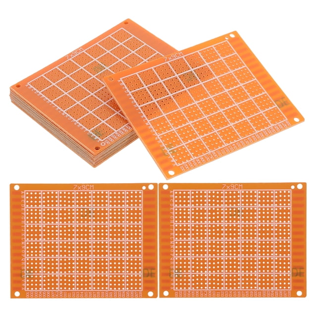 Shisuyan Soldering Circuit Board Kit Single-Sided for Hobbyists Home Repair 10Pcs 9.00X7.00X0.12In