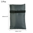 thumbnail image 2 of Uxcell 7.9"x5.5" 210D Oxford Fabric Outdoor Water Faucet Cover Socks Protector Dark Gray 3 Pack, 2 of 6