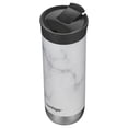 thumbnail image 3 of Contigo Couture Stainless Steel Travel Mug with SNAPSEAL Lid White Marble, 20 fl oz., 3 of 4