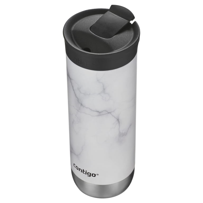 Contigo Couture Stainless Steel Travel Mug with SNAPSEAL Lid White