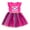 Bright pink, variant on Hello Kitty July 4th Americana Tulle Dress Toddler to Big Kid